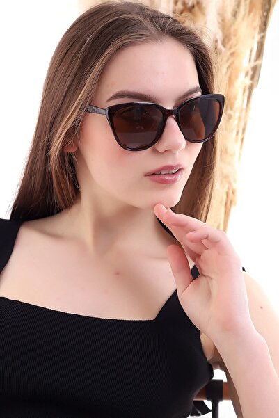 Della Pianto Bianca Kadın Kahverengi Güneş Gözlüğü