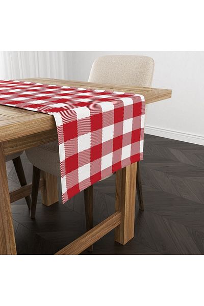 Evmila Model de alergător cu model Gingham
