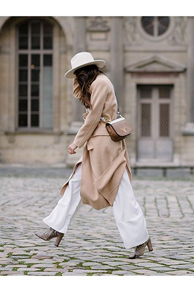 Külah White Fedora Hat Adjustable Drawstring Women's Fedora Hat