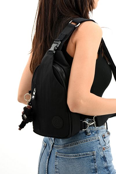YOGII Ron Model Unisex - țesătură rezistentă la apă, geantă de umăr cu curea încrucișată, VIP funcțional cu mai multe compartimente