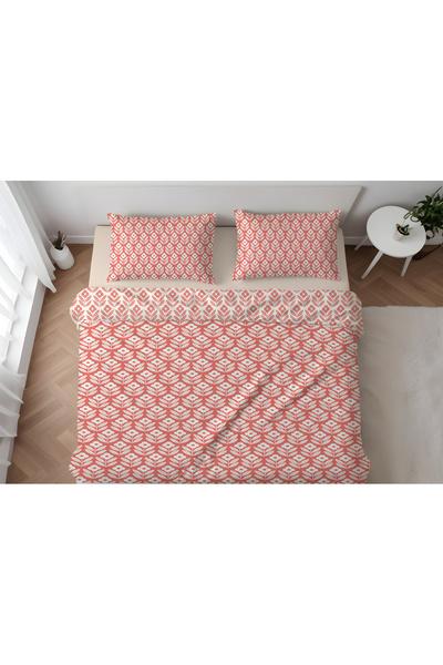 Evmila Комплект постільної білизни з принтом для двох осіб - 200x220 см (БЕЗ ...