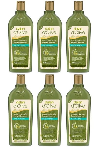 Dalan 400ml Volumizing Natural Shampoo 6 Pieces
