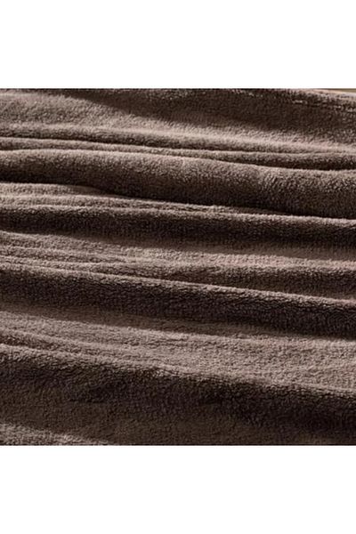 English Home Κουβέρτα τηλεόρασης Wellsoft Softy Brown - 120x170 cm