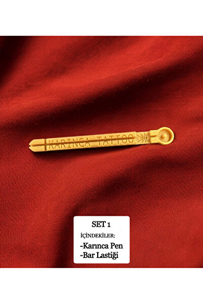 Karınca Tattoo Gold Colored Ant Pen - Handpoke Tattoo Pen and Tattoo Stick