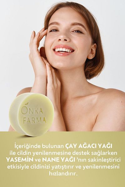 OnkaFarma Onka Farma Fresh Natural Soap 100 Gr Skin Renewing Revitalizing Jasmine Soap
