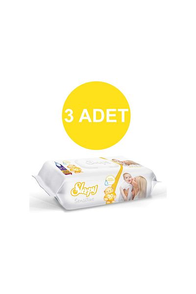 Sleepy Sensitive 90 Sheets - Smart Covered Wet Wipes 3x90=270