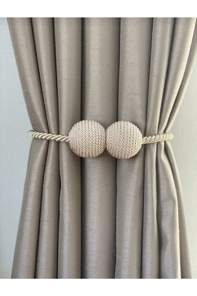 ecrin perde Beige Curtain Collector Magnetic Broccoli