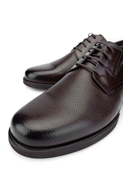 Tamer Tanca Erkek Hakiki Deri Kahverengi Klasik Ayakkabı