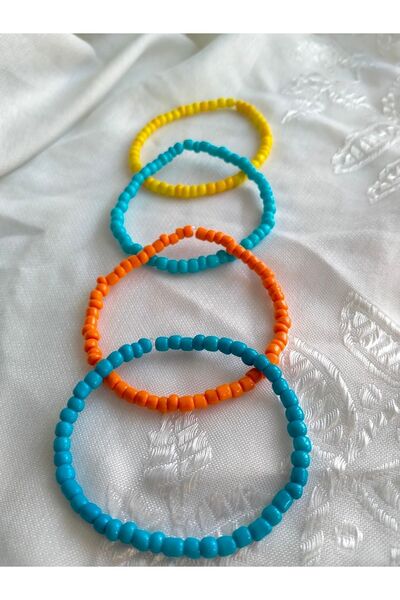 Fad's Store Efn Sand Bead Quadruple Bracelet Set