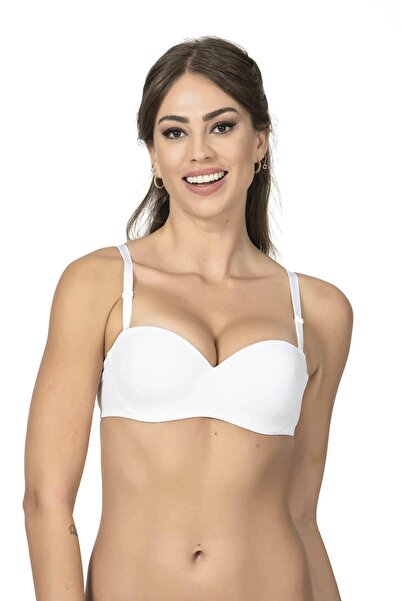 Belvü Σουτιέν χωρίς στήριγμα Λευκό |   Βελβού 1110