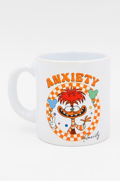 EFBUTİK White Reverse Face Anxiety Mug