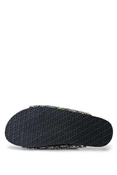 LAZAMANİ Papuci plati pentru femei Lazamani din piele naturala neagra