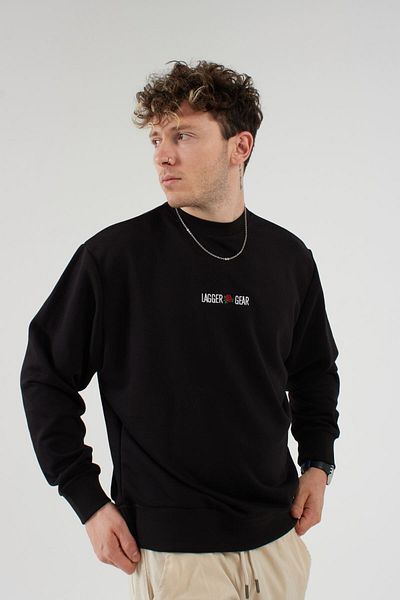 Lagger and Gear Unisex Embroidered Oversize Sweatshirt