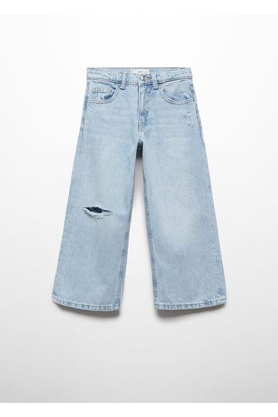 MANGO Kids Bavlněné culotte Jean