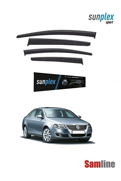 SUNPLEX Volkswagen Passat B6 Sedan 2007 Modeller için Cam Rüzgarlığı Takımı 4...