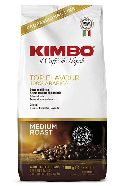 Kimbo Top Flavor 100% Arabica Core Coffee (1000 Gr)