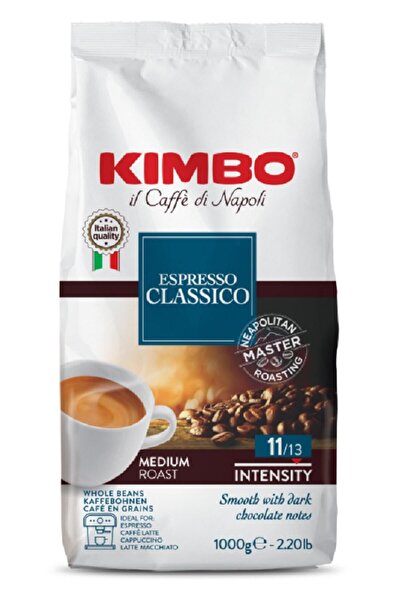 Kimbo Espresso Classico Çekirdek Kahve (1000 GR)