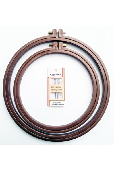 Nazarone Plastik Kasnak Vidalı 2'li +etamin Iğnesi