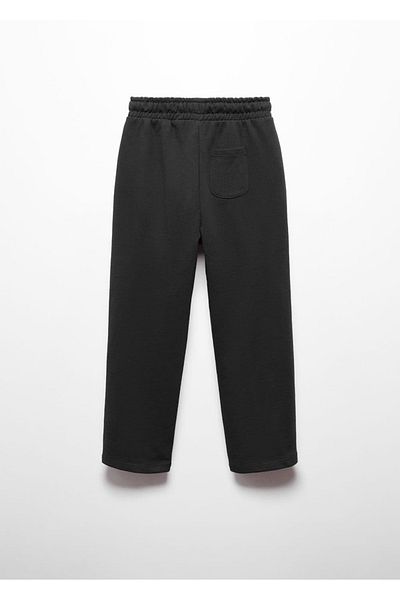 MANGO Kids Bavlněné kalhoty s elastickým pasem