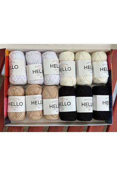 Tuva Yayıncılık Hello 12 Rope Set - 50 Grams - Main Tones