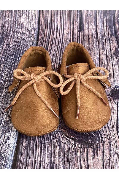 Meduza Baby Lüx Süet Deri Bebek Bakosen Unisex Bebek Patik