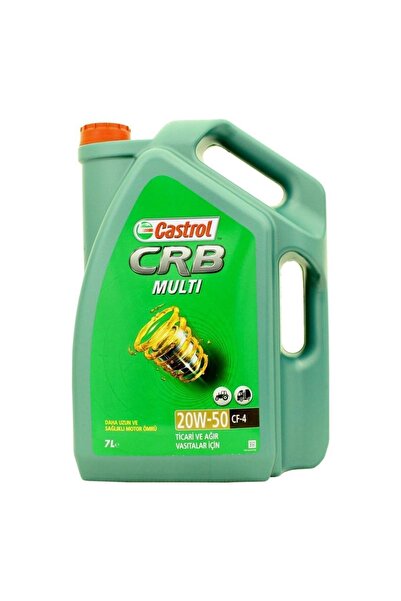 CASTROL Crb Multi 20w-50 7 Lt Ağır Vasıta Dizel Motor Yağı