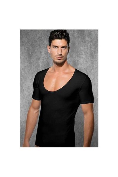 Doreanse 2520 Model - Wide Collar Modal T-Shirt