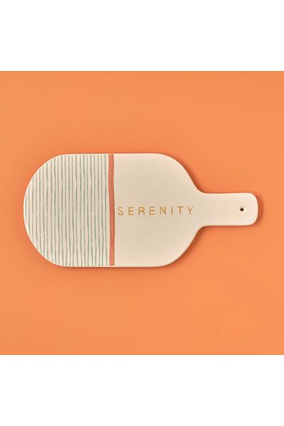 Bella Maison Serenity Ceramic Presentation Plate (31,5X15 cm)