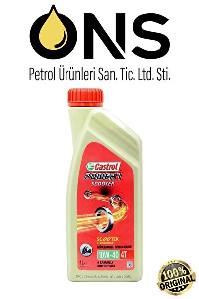 CASTROL Power 1 Scooter 10w40 4t 1lt