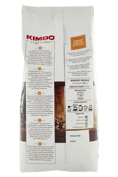 Kimbo Espresso Crema Intensa Core Coffee (1000 Gr)