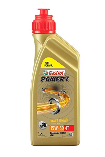 CASTROL Power 1 4t 15w-50 Yağ 1lt