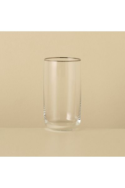 Bella Maison Premium Soft Drink Glass Silver (365 Cc)