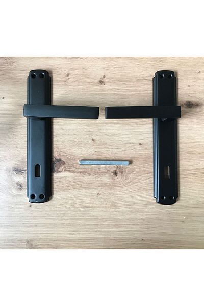 Çelebi Door Handle Black Square Room (SET)