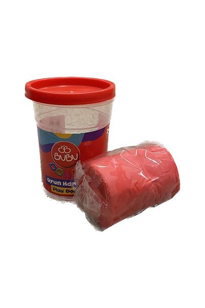 Bubu Red Single Color Play Dough - 125 gr