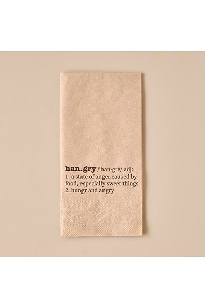Bella Maison Hangry 100-Pack Napkins Brown (33X33 cm)