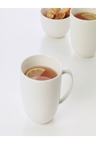 IKEA Ofantlıgt 9 Cm Beyaz Kupa Fincan Feldispat Porselen