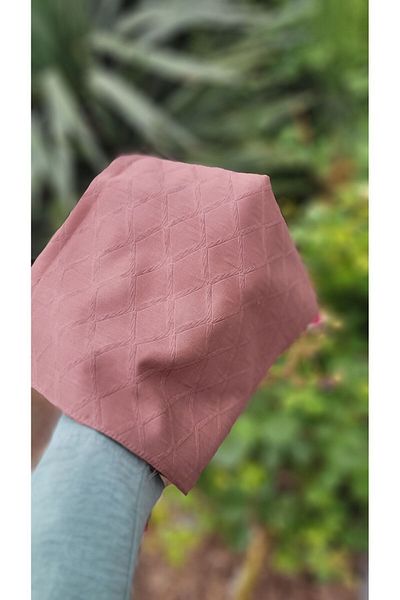 FRESCO SCARFS Μπαμπού Ζακάρ Καφέ Hijab Hijab Scarf - 5