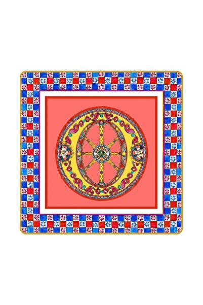 Baci Milano Ortigia O Harfli Tabak 15 cm x 15 cm
