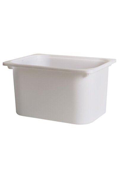 IKEA Saklama Kutusu Beyaz, 42x30x23 Cm