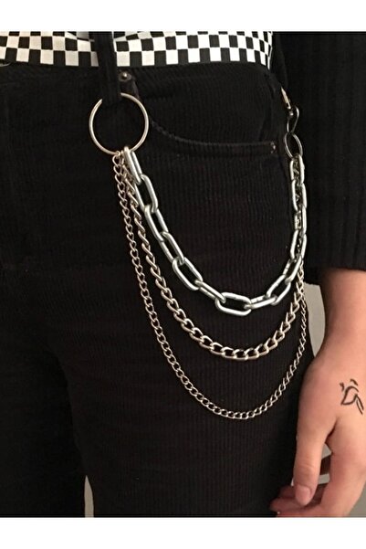 Nishstyle Unisex Aksesuar Sinerji Model Pantolon Zinciri