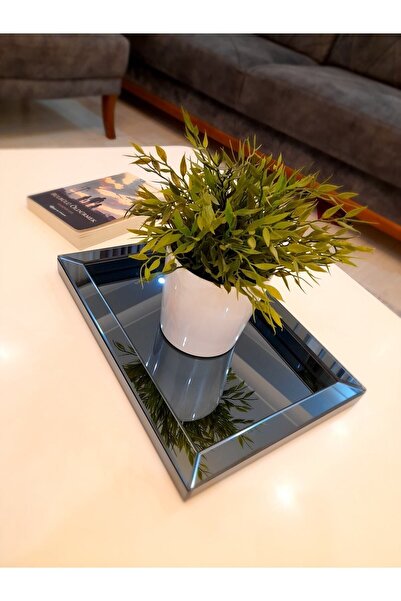 Tuna Ayna Tepsi - Füme Renk