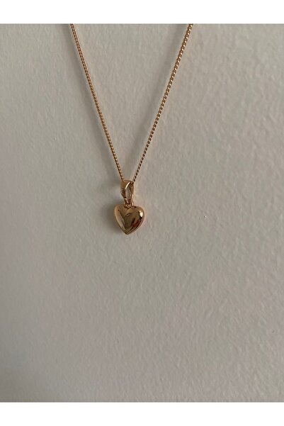 Freyja Aksesuar Kalpli Zincir 18k Gold Kolye Xuping