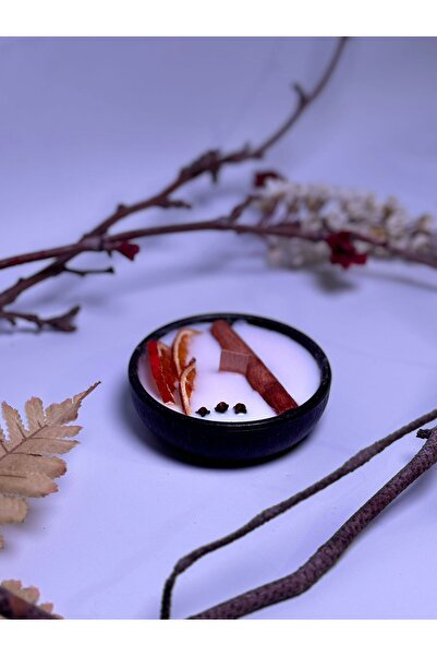 glownshine Dekoratif Ahşap mumlukta Doğal Soya Wax Kokulu Mum