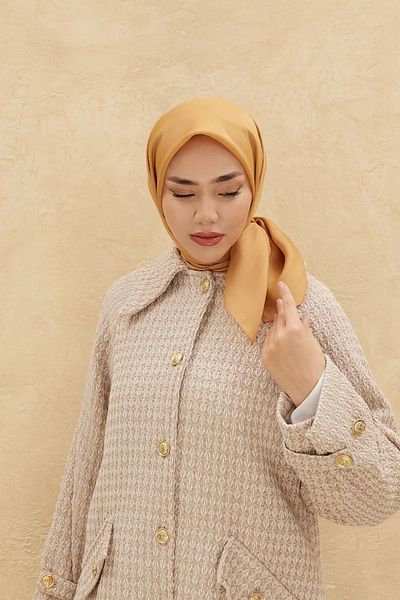 Silk Home Απλό γυαλιστερό κασκόλ 75006-19