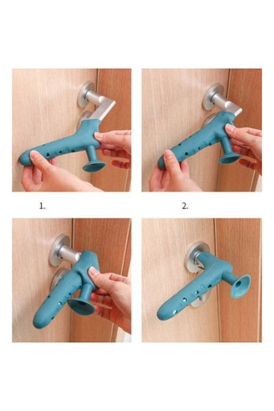 PERİBOİA Silicone Door Handle Stopper