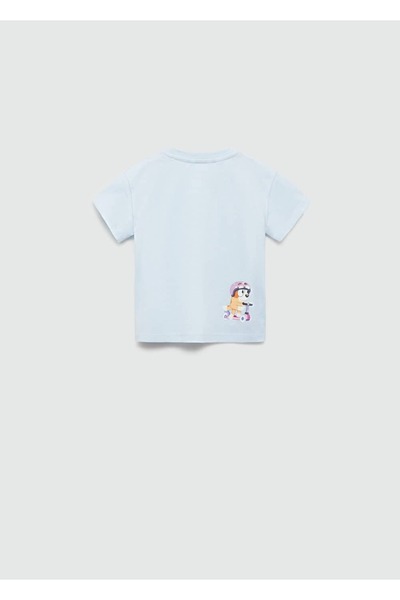 MANGO Baby Bluey Desenli Tişört