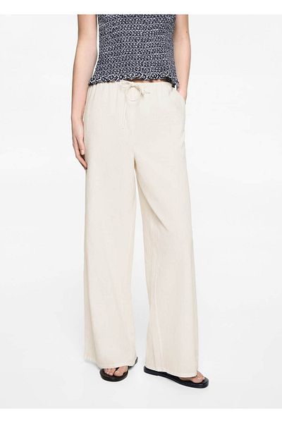 Mango Teen Beige Pants for Kids