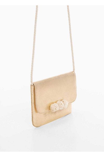 MANGO Kids Yellow Shoulder Bag for Kids