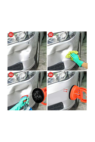 Genel Markalar Vantuzlu Araç Dış Göçük Düzeltme Aparatı Araba Tamir Aleti