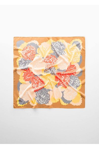 MANGO Woman Batista cu imprimeu floral